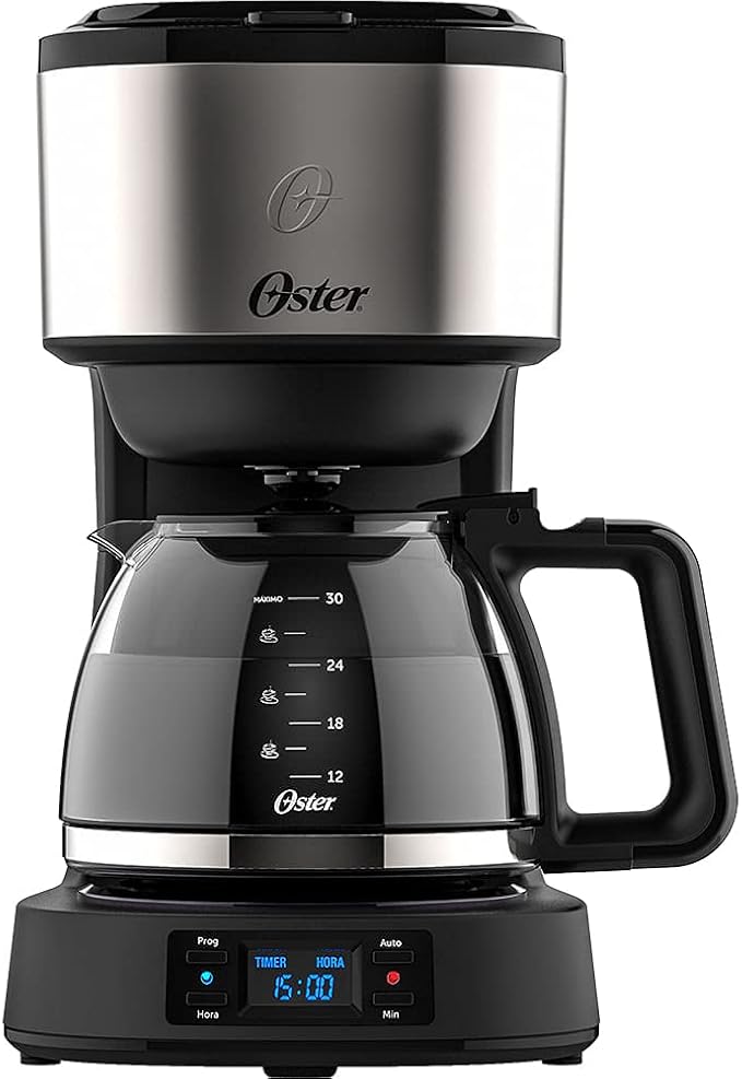 Cafeteira Oster Day Light Programável Inox