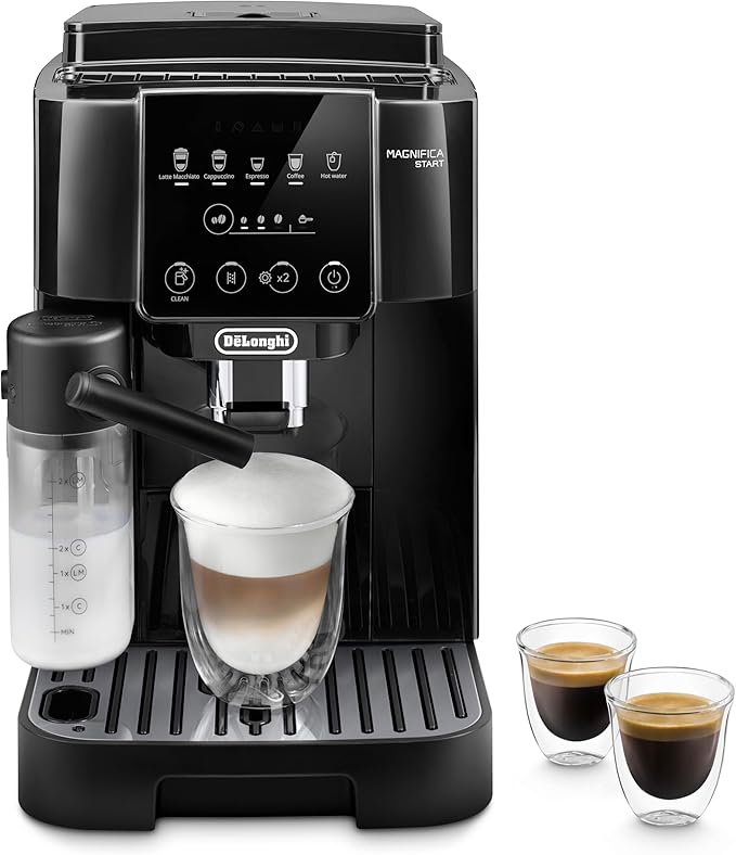 De'Longhi Magnifica Start máquina de café expresso totalmente automática, cor preta
