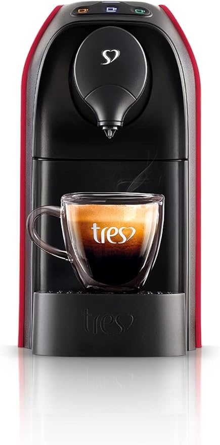 Cafeteira Espresso Passione Vermelha, 220V - TRES 3 Corações
