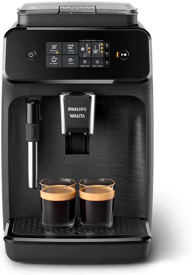 Cafeteira Espresso Automática Série 1200 Philips Walita, Preta, 1500W, 220v - EP1220/12
