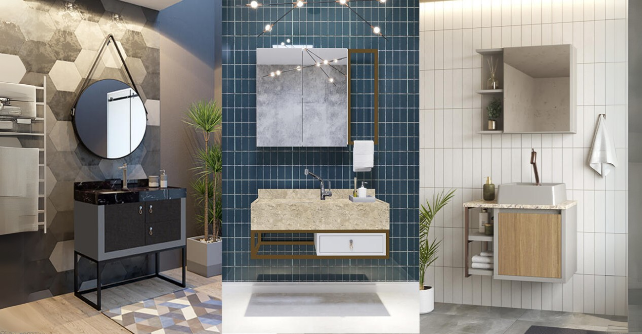 Banheiros Sem Azulejos? Nova Tendência de Decoração Transforma o Ambiente com Estilo e Praticidade!